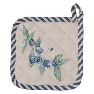 Produkt Bavlněná chňapka - podložka Blueberry Fields - 16*16cm Clayre & Eef