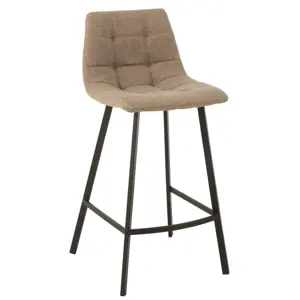 Produkt Béžová barová židle Barstool Babette Beige - 47*43*95cm J-Line by Jolipa