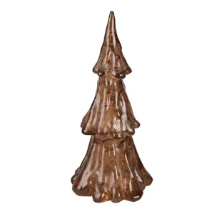 Produkt Bronzový svítící vánoční stromek Led Tree M - Ø 12*24 cm Clayre & Eef