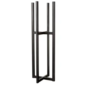 Produkt Černý kovový stojan na květináč nebo vázu XL  - 31,8*95,2 cm J-Line by Jolipa