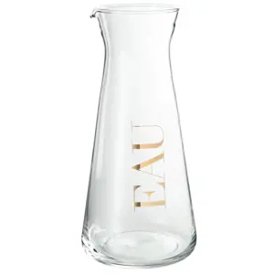 Produkt Dekantér na vodu Eau gold - Ø 11*23 cm J-Line by Jolipa