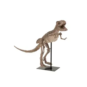 Dekorace dinosaurus T-rex na kovové noze - 47,5*15*36 cm J-Line by Jolipa