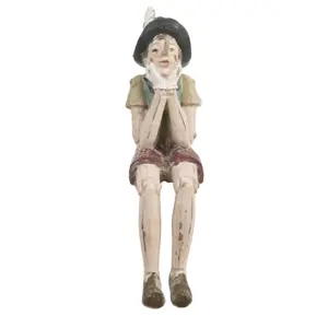 Produkt Dekorace sedící Pinocchio  - 4*7*15 cm Clayre & Eef