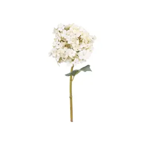 Produkt Dekorace umělá krémová květina Hortenzie Hydrangea cream - 50 cm Chic Antique