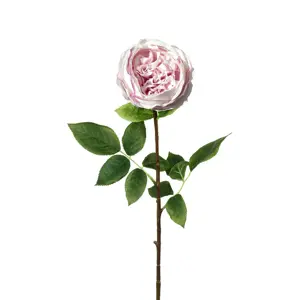 Produkt Dekorace umělá růžová růže Rose Lora - 71 cm Ostatní