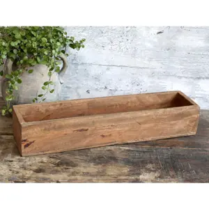 Dekorační dřevěný box Grimaud - 50*12*9cm Chic Antique