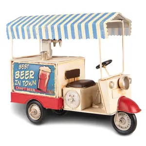 Produkt Dekorativní retro model tříkolka s točeným pivem Best Beer - 30*12*24 cm Clayre & Eef