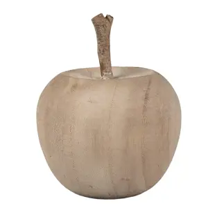 Produkt Dřevěná dekorace jablko Wood Apple - 12*12*14 cm Clayre & Eef