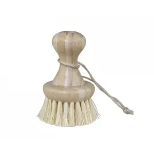 Dřevěný kartáč na mytí zeleniny Vegetable Brush - 6*9cm Chic Antique