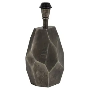 Granitová antik kovová základna k lampě Camy pearl - 18*15*35cm / E27 Light & Living