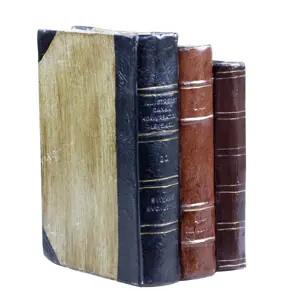 Produkt Hnědá antik dekorace knihy Old French Books - 14*12*20cm Chic Antique