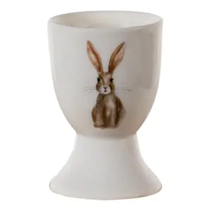 Produkt Kalíšek na vajíčko Rustic Easter Bunny - Ø 4*6 cm Clayre & Eef