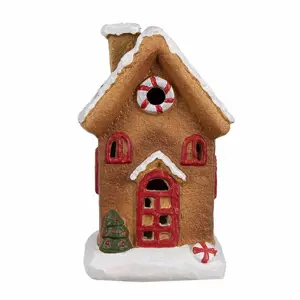 Produkt Keramická perníková chaloupka Gingerbread House - 9*7*15 cm Clayre & Eef