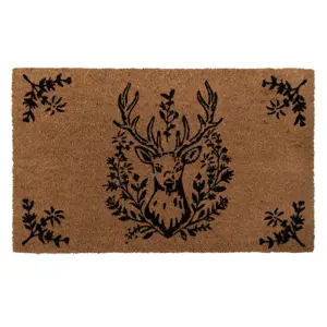 Produkt Kokosová rohožka s jelenem Coconut Deer - 75*45*1 cm Clayre & Eef