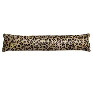 Produkt Kožený dlouhý polštář z hovězí kůže Cow leopard - 90*20*10cm Mars & More