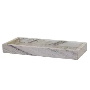 Latté mramorový podnos Morlaix marble - 30*14*4cm   Chic Antique