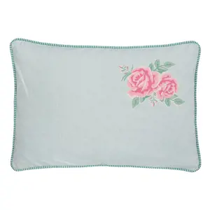 Produkt Mintový povlak na polštář Sweet Cottage Flowers - 35*50 cm Clayre & Eef