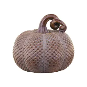 Mocca antik dekorace dýně Pumpkin antique M - Ø 14*13 cm Chic Antique