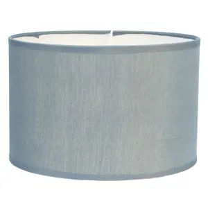 Modré stínidlo na lampu Godard - Ø 19*12 cm Clayre & Eef