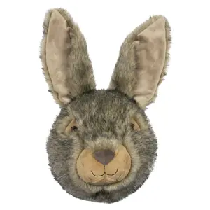 Produkt Nástěnná plyšová dekorace hlava králík Cuddly Rabbit - 39*20*47cm Mars & More