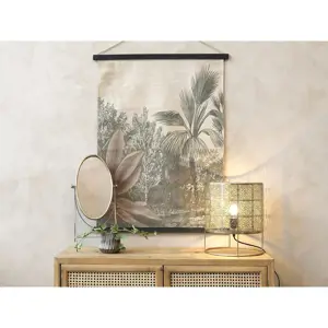 Nástěnná vintage mapa s palmou Palm Trees  - 76*97 cm Chic Antique