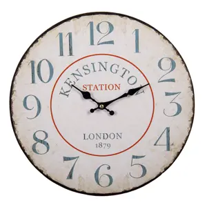 Produkt Nástěnné hodiny Kensington - Ø 34*1 cm / 1*AA Clayre & Eef