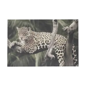 Produkt Nástěnný panel Jungle ležící panter - 35*45*1cm Mars & More