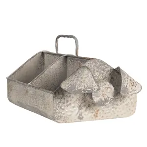 Produkt Plechový zásobník s boxy prase - 45*24*20 cm Clayre & Eef