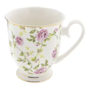 Produkt Porcelánový hrnek s růžemi Bouton de Rose -  11*8*9 cm Clayre & Eef