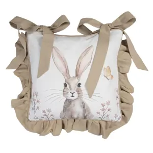 Produkt Potah na podsedák s kanýrem Rustic Easter Bunny - 40*40 cm Clayre & Eef