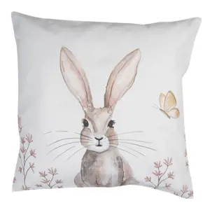 Produkt Povlak na polštář s velikonočním motivem králíka Rustic Easter Bunny - 40*40 cm Clayre & Eef