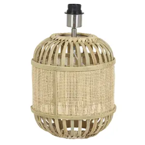 Produkt Přírodní bambusová základna k lampě Alifia s výpletem - Ø 25*30cm / E27 Light & Living