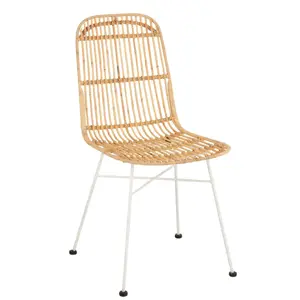 Přírodní ratanová jídelní židle Emmi Rattan Natural - 58*44*88cm J-Line by Jolipa