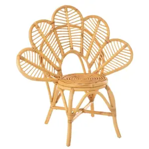 Přírodní ratanová židle Flower Rattan Natural - 97*54*95 cm J-Line by Jolipa