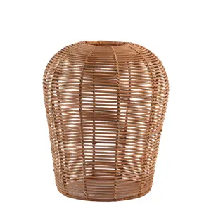 Přírodní ratanové stínidlo Puluh Rattan - Ø 30*37 cm/ E27 Light & Living