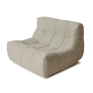 Přírodní venkovní pěnové lehátko Lazy Lounge - 105*105*75 cm   HKLIVING