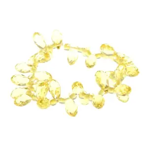 Produkt Průhledný žlutý korálkový náramek Yellow - Ø 11 cm