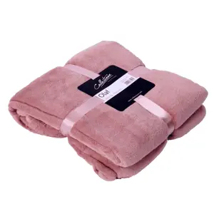 Produkt Růžový plyšový pléd Olaf old pink - 150*200 cm Collectione