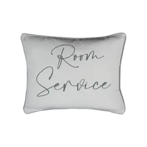 Šedý polštář Room Services - 35*10*45cm Mars & More