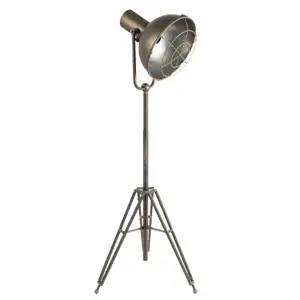 Stojací lampa Industrial - 51*46*175 cm Clayre & Eef