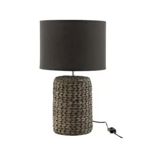 Stolní lampa s pletenou základnou Odile S - Ø 28*46 cm J-Line by Jolipa