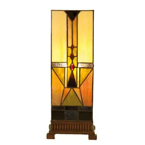 Produkt Stolní lampa Tiffany Cadence- 18*45 cm 1x E27 / max 60Watt Clayre & Eef