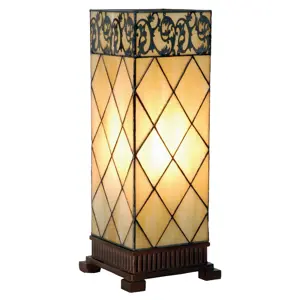 Produkt Stolní lampa Tiffany Filigree - 18*45 cm 1x E27 / max 40w Clayre & Eef