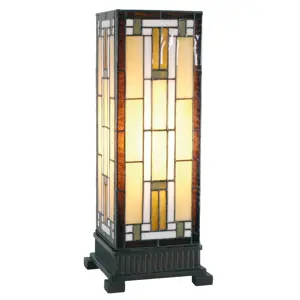 Produkt Stolní lampa Tiffany Graciella - 18*45 cm 1x E27 / Max 60W Clayre & Eef