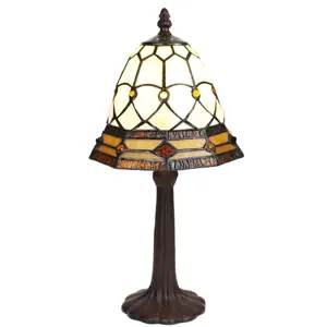 Produkt Stolní lampa Tiffany Juliana - Ø 21x39 cm E14/max 1x25W Clayre & Eef