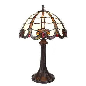 Produkt Stolní lampa Tiffany Maiya - 31*43 cm E27/max 1*60W Clayre & Eef