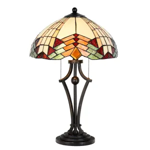 Produkt Stolní lampa Tiffany  Montaq -  Ø 40 cm Clayre & Eef