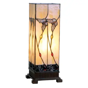 Produkt Stolní lampa Tiffany Nature - 18*45 cm 1x E27 / Max 40W Clayre & Eef