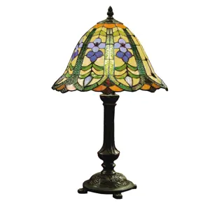 Produkt Stolní lampa Tiffany - Ø 30*48 cm 1x E14 Clayre & Eef