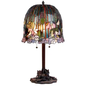 Produkt Stolní lampa Tiffany - Ø 37*68 cm Clayre & Eef